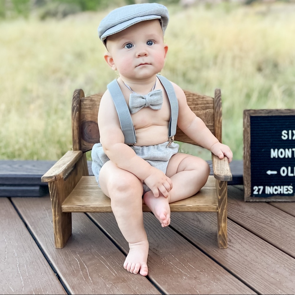 6 month old birthday baby boy outfit